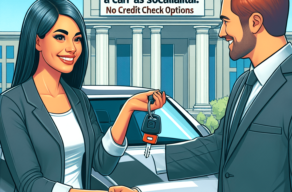 Getting a Loan with a Car as Collateral: No Credit Check Options