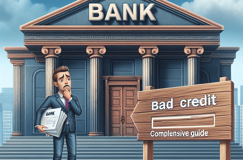 How to Secure a Loan with Bad Credit from a Bank: A Comprehensive Guide